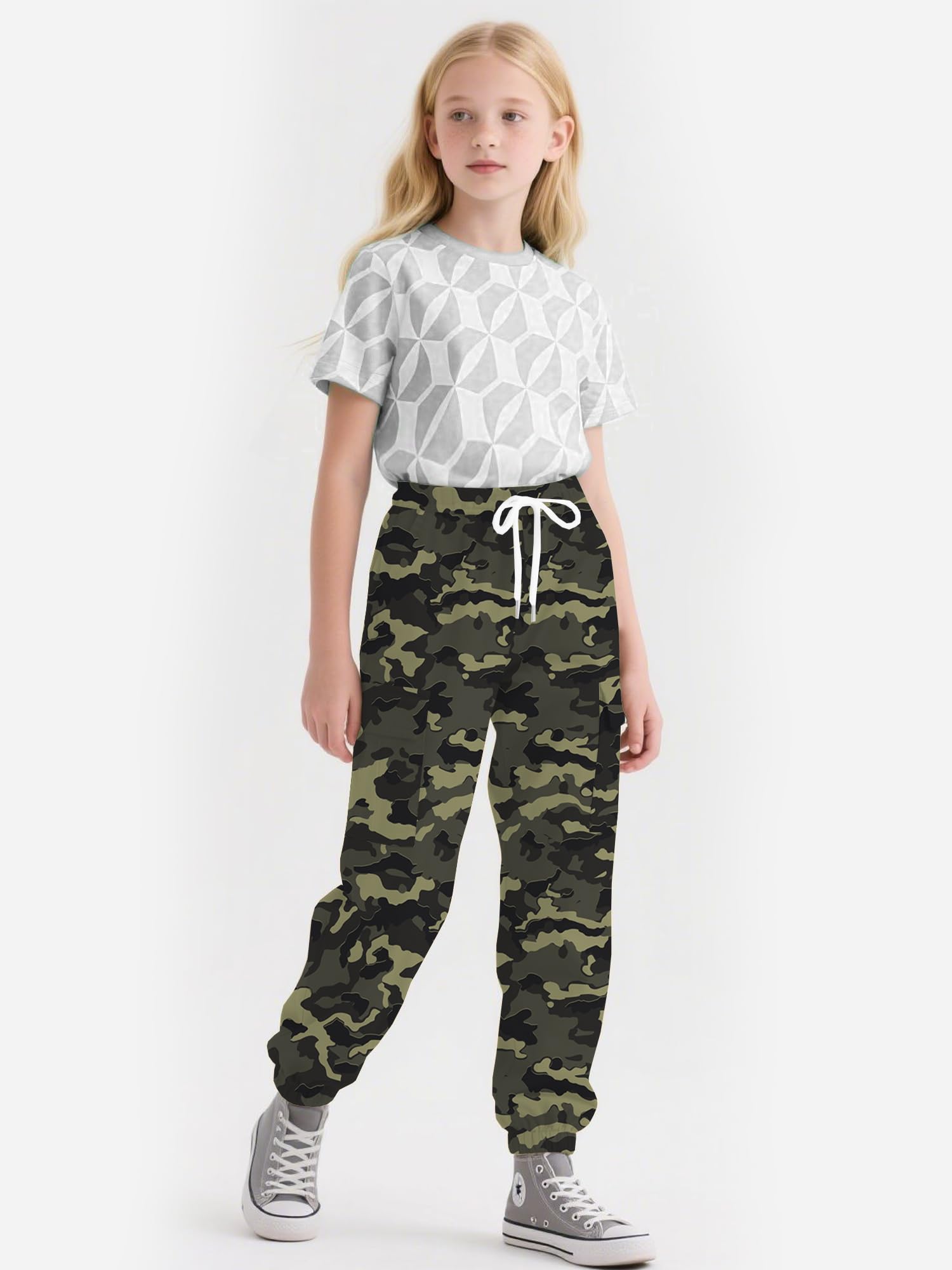 Cromoncent women's cargo pants tight-hem fit enhances a streamlined look.