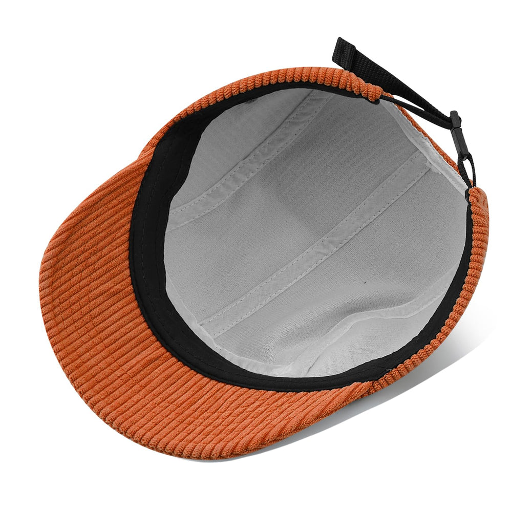 Croogo 5 Panel Hat brick red urban lifestyle, ready for city adventures
