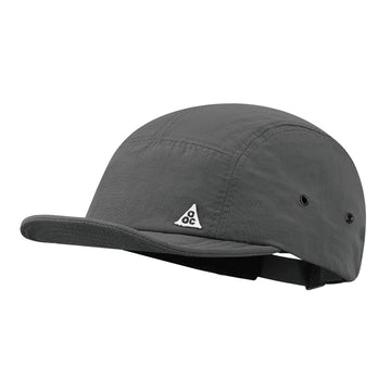 Croogo 5 Panel Short Brim Cap gray - front view
