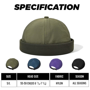 Foldable, travel-friendly design of the Croogo hat