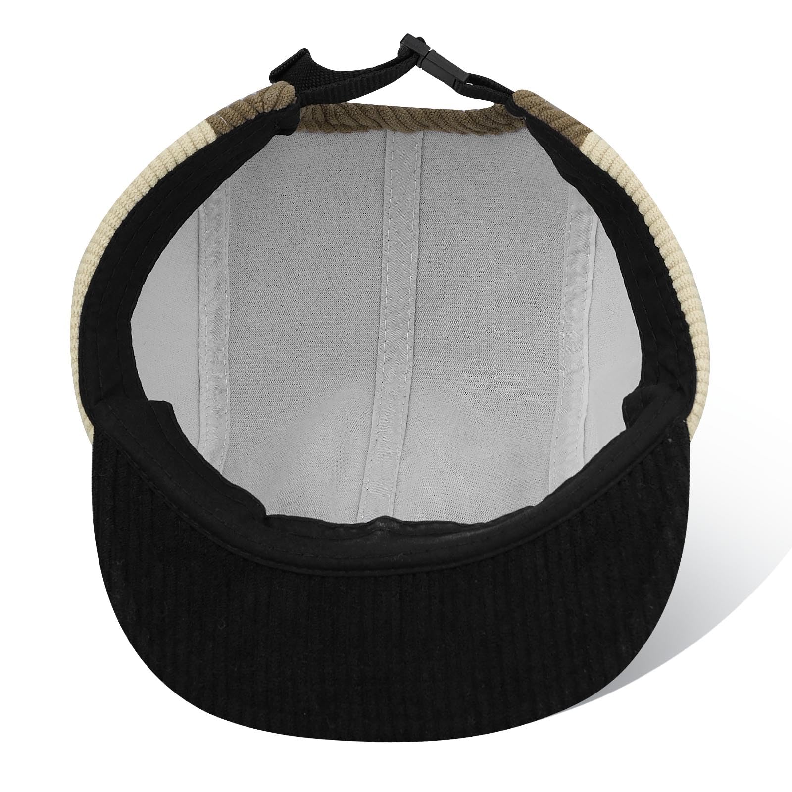 All-season Croogo corduroy trucker hat in dark gray