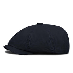 Cotton flat ivy cap worn outdoors - outdoor activity