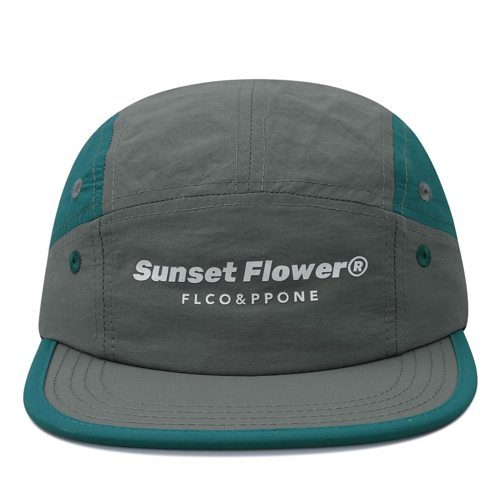 Croogo quick drying 5 panel cap back with adjustable buckle for a secure fit