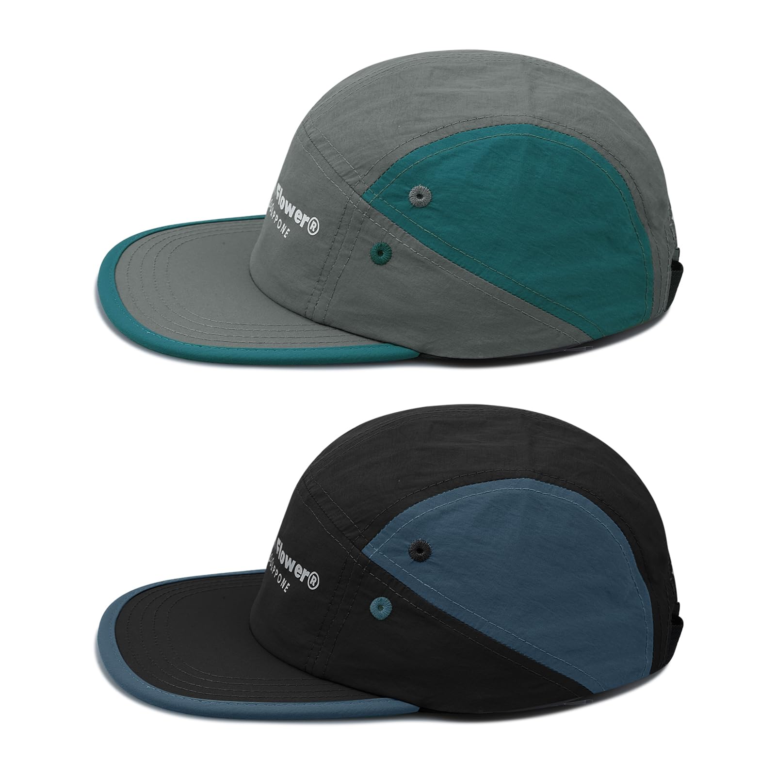 Croogo brim view showing UV protection for sunny days