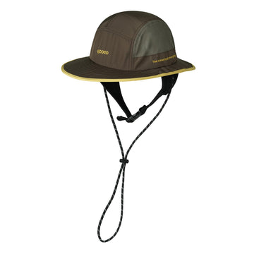 Croogo quick-drying fishing hat in brown with removable neck flap