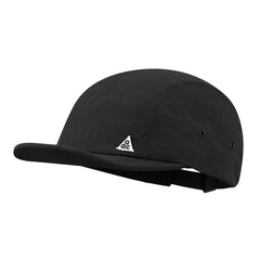 Croogo soft short brim baseball cap in black - front view