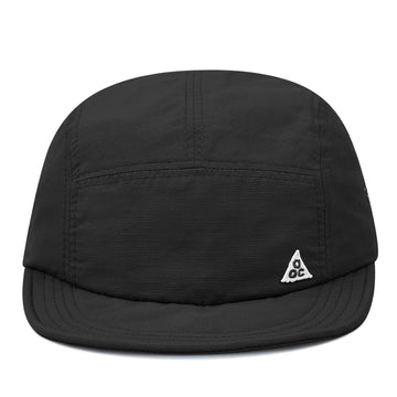 5-panel crown design for breathable comfort - black