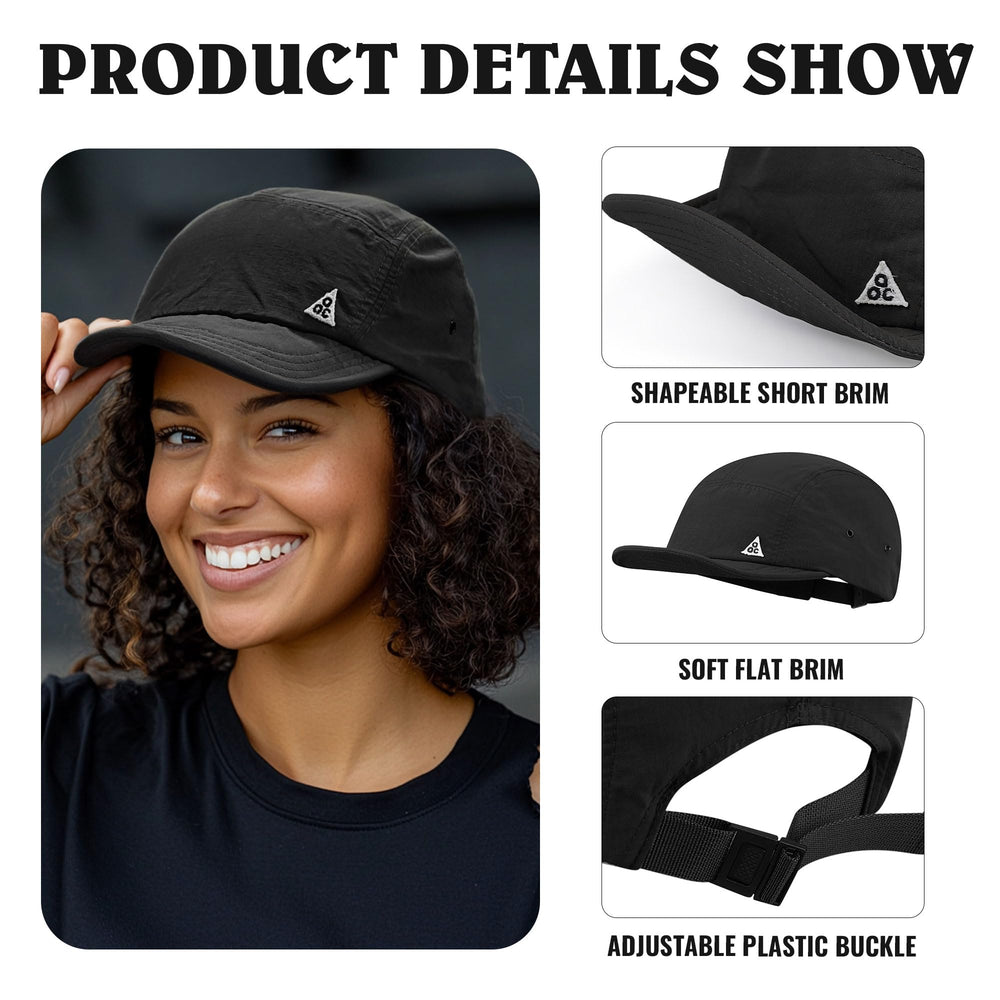 Side view of cap silhouette - black