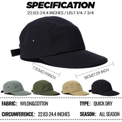 Adjustable plastic buckle closure on Croogo hat