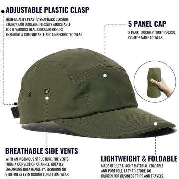 Breathable crown with eyelets for airflow