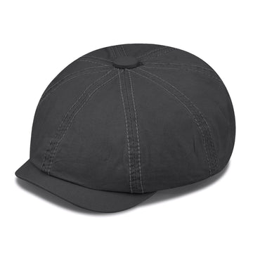 Elastic back closure detail showing adjustable fit