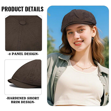 Classic ivy cap style suitable for outdoor and casual wear