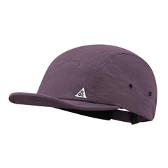 Croogo Quick Dry 5-Panel Purple Cap - Front View