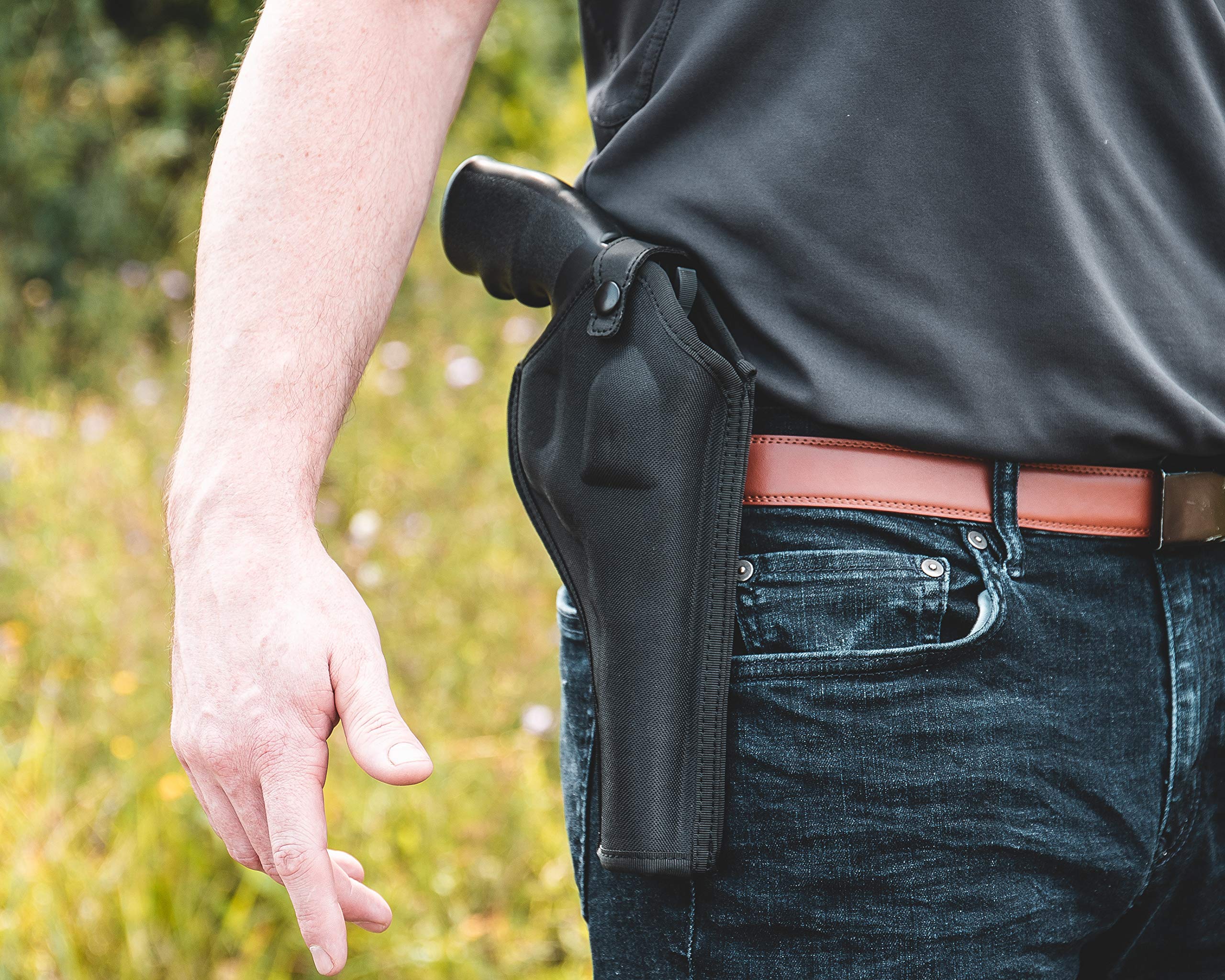 Crosman CR6H revolver holster product image collage