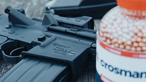 Crosman copper-coated BBs ideal for beginners learning marksmanship.