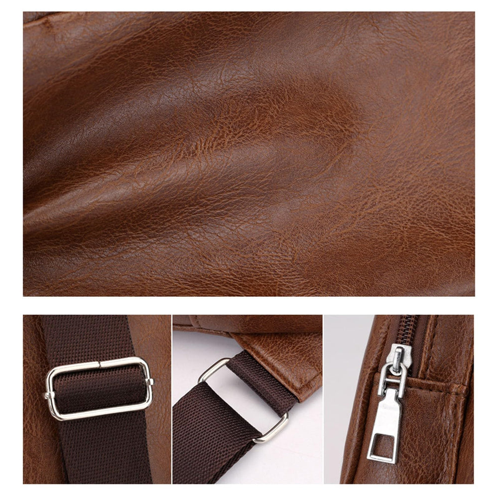 Crossbody Sling Bag front pocket for quick access to cards.