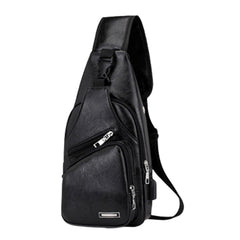 Crossbody Sling Bag front view showing compact size and main pocket.