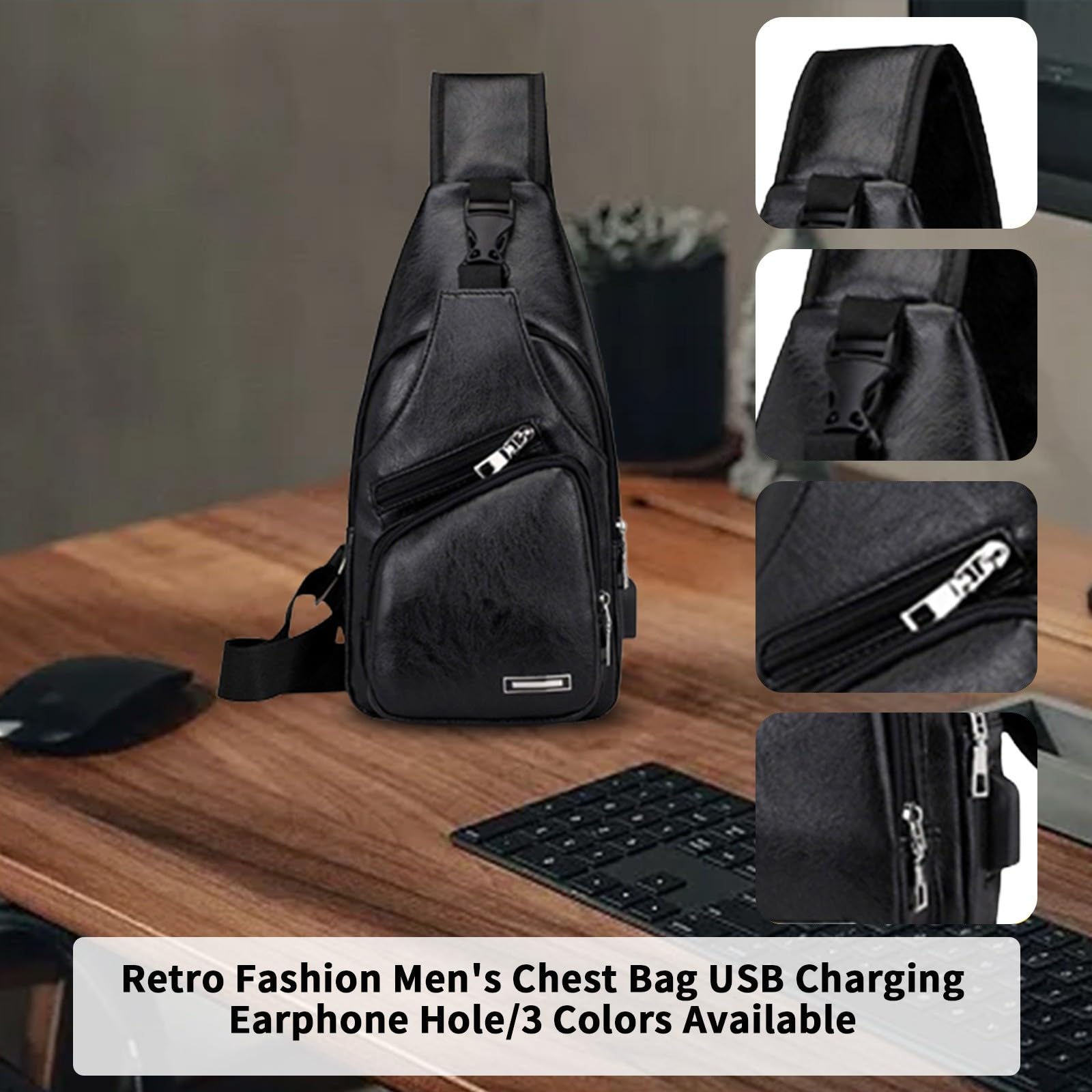 Crossbody Sling Bag versatile use for daily errands and travel.