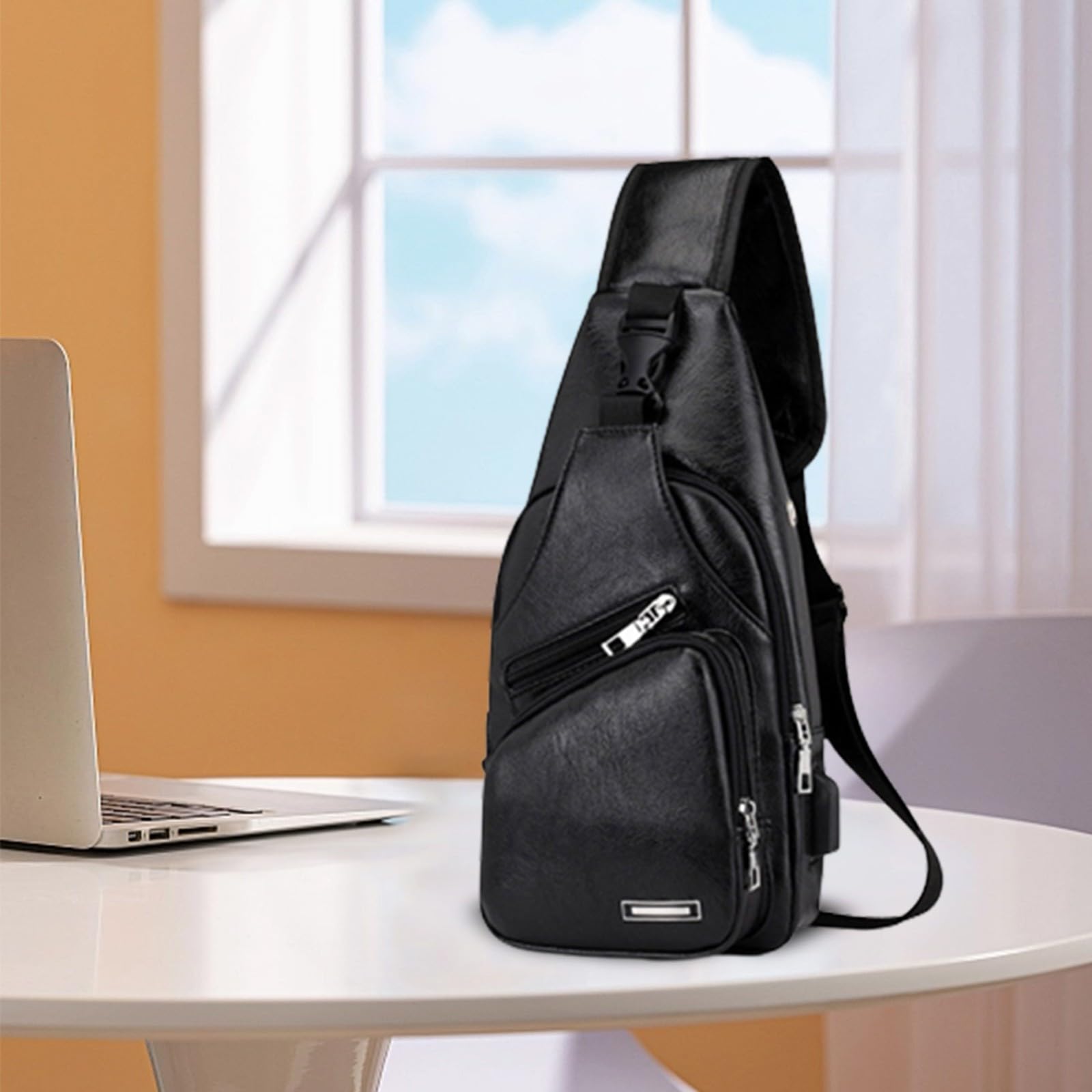 Crossbody Sling Bag lightweight design ideal for hiking and travel.