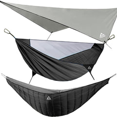CROSSHIP camping hammock with mosquito net offers bug-free lounging outdoors