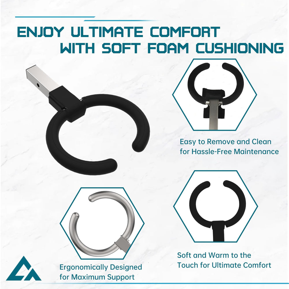 CROSSHIP hitch toilet seat detachable-seat enables easy cleaning after outdoor use.
