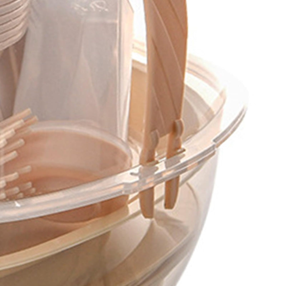 Cryfokt colorful dinnerware for camping helps quick identification and organized outings.