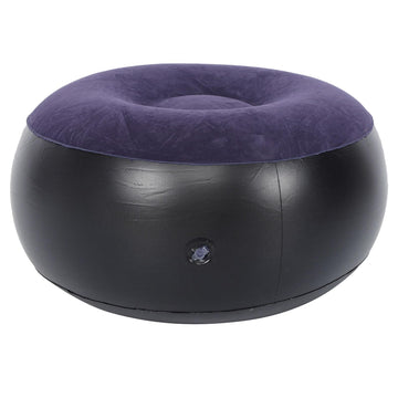 Cryfokt inflatable lounge chair indoor office setup adds flexible seating.
