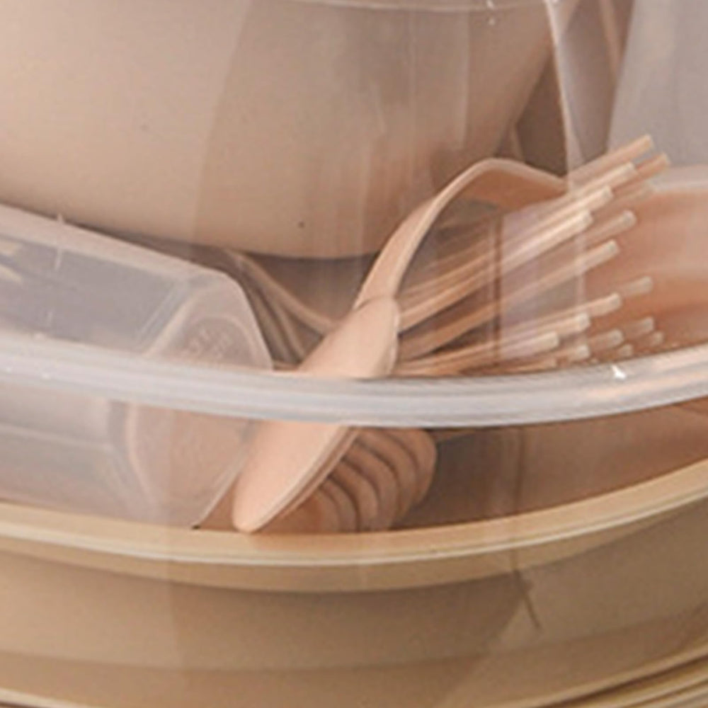Cryfokt outdoor meal set for picnics keeps essentials together during travel.