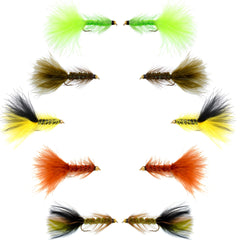 Crystal Woolly Bugger Assortment - Bead Head Wet Fly, Size 4 - image 1