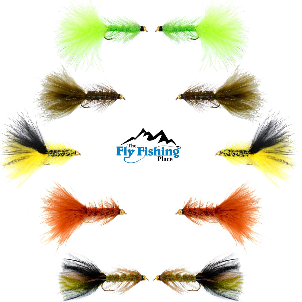Crystal Woolly Bugger Assortment - Bead Head Wet Fly, Size 4 - image 2