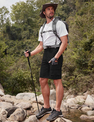 CRYSULLY men's shorts quick-dry-fabric highlights moisture-wicking performance for active days