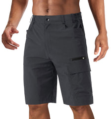 CRYSULLY shorts quick-dry fabric keep you comfortable during outdoor activities.