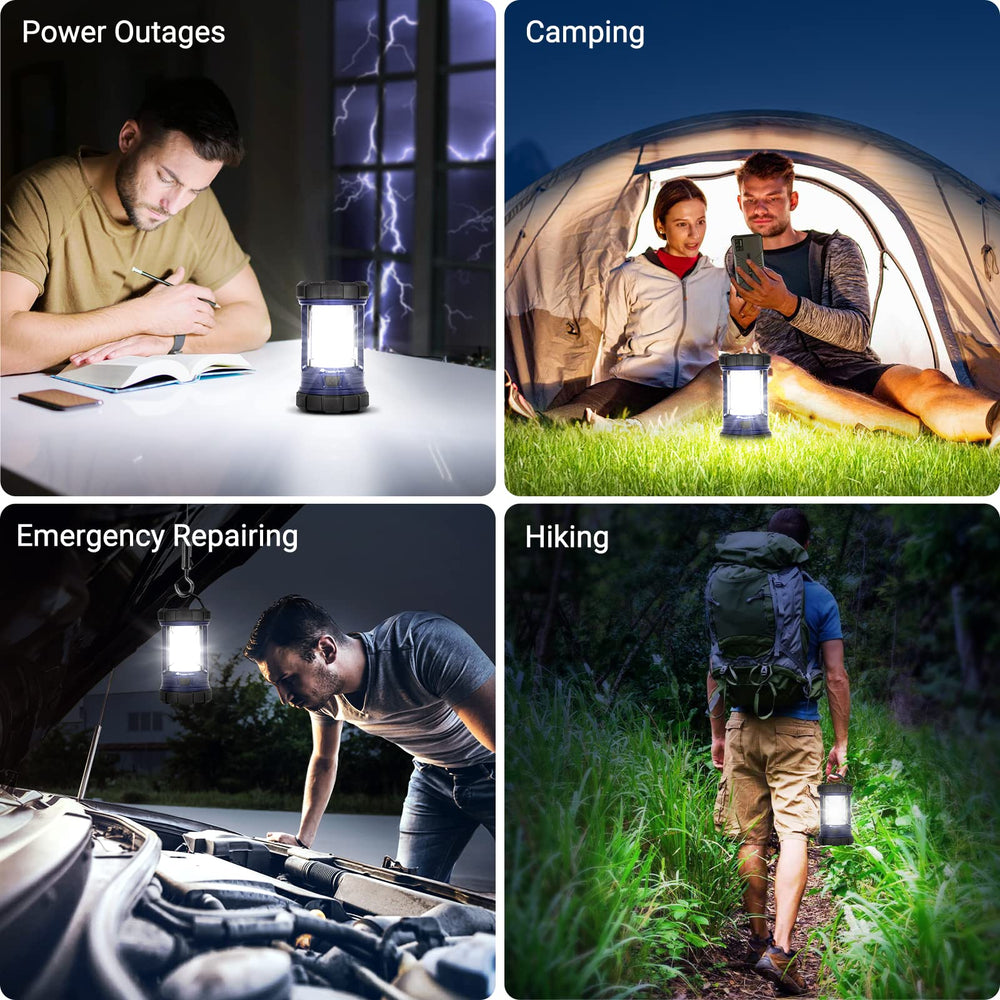 CT CAPETRONIX camping lantern is lightweight with a portable design for backpacking.