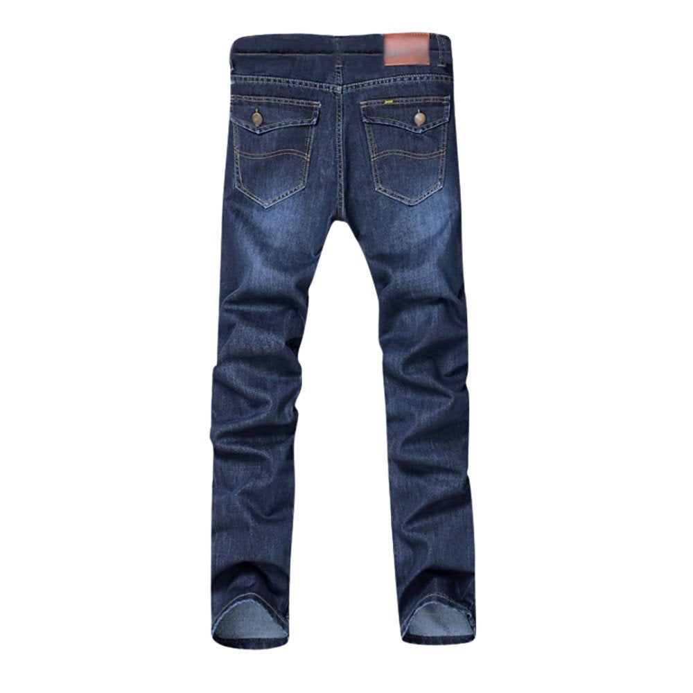 Ctreela classic-fit jeans bootcut hem suited for smart-casual outfits