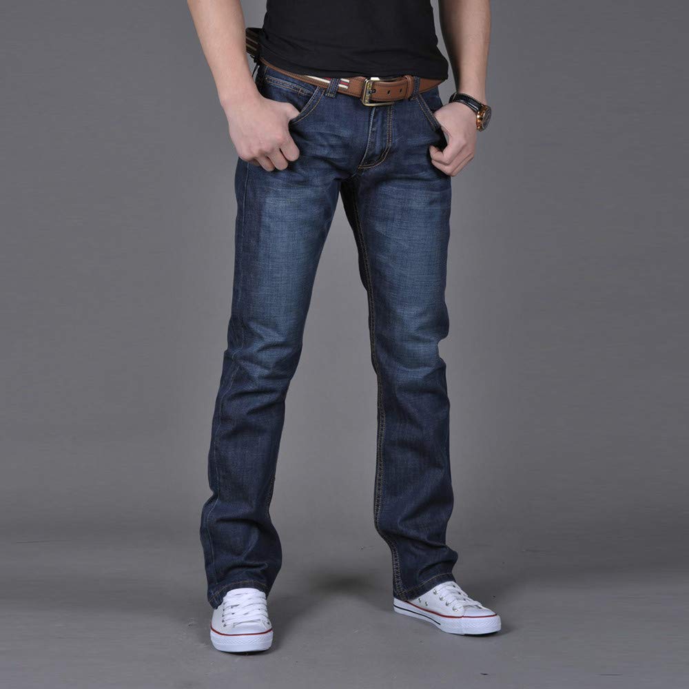 Ctreela classic-fit jeans lifestyle shot suggests weekend errands with relaxed comfort