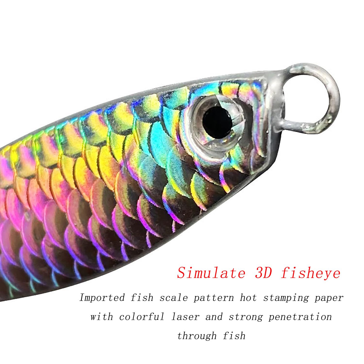 Five CTWHA saltwater jig spoons with ultra-sharp hooks