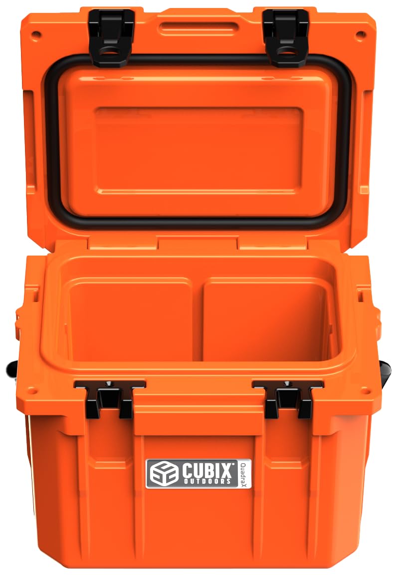 Cubix Outdoors QuadraX built-in cup holders—handy for on-the-go drinks during outings