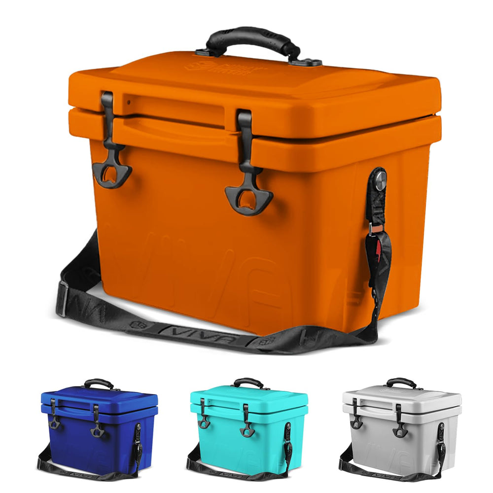 Cubix Outdoors Viva 14QT front view with portable, easy-carry design