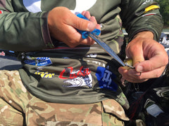 CUDA sheath-compatible pliers with model 18189