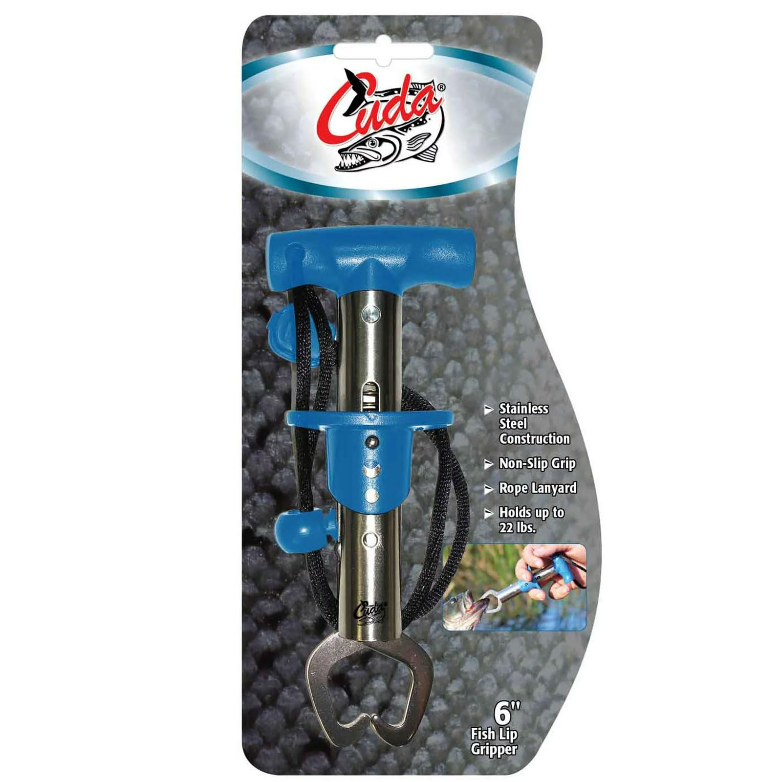 6 inch Fish Lip Gripper with rope lanyard