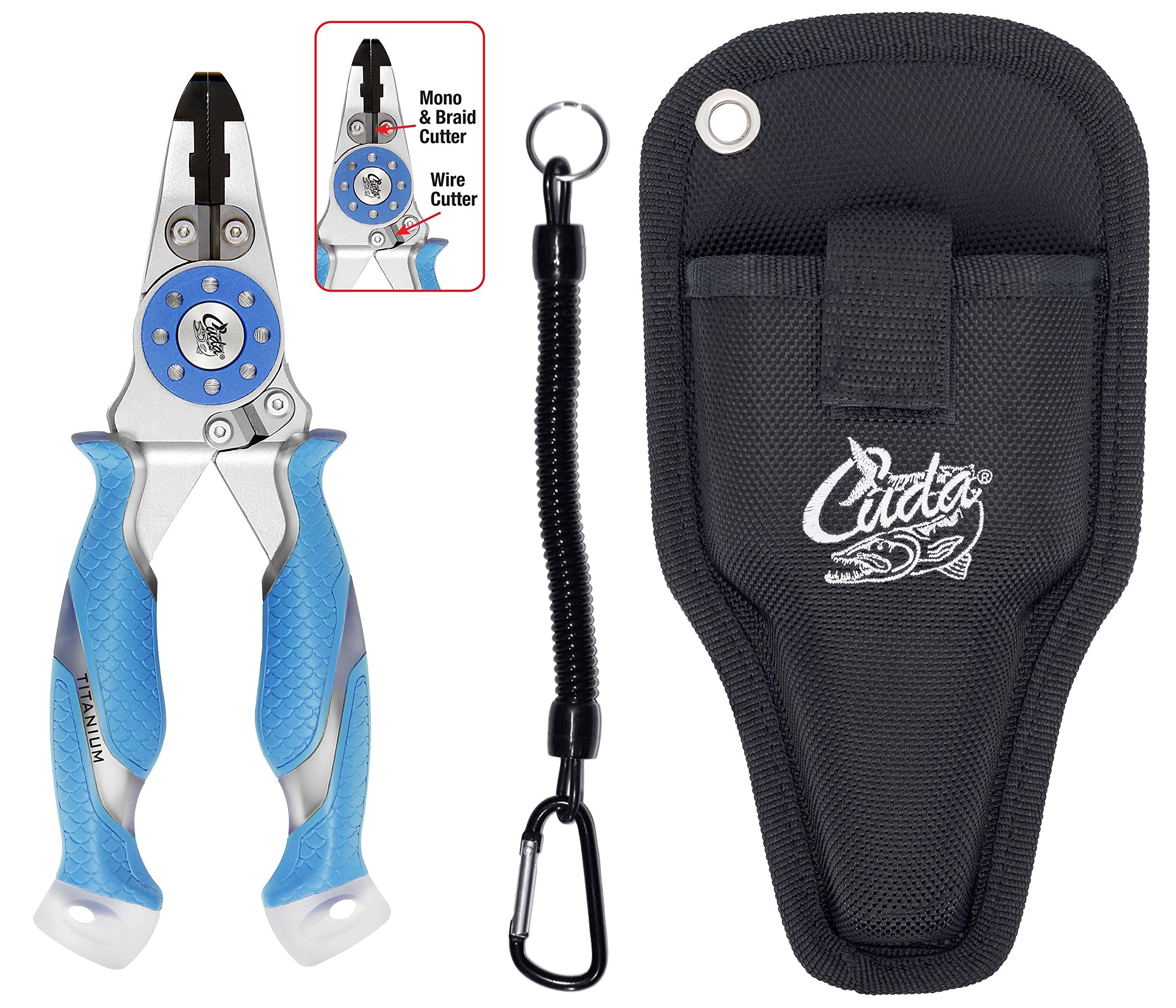 Cuda 7.5-inch pliers showing visible aluminum alloy construction.