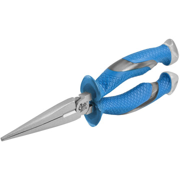 Visible full-tang steel construction with CUDA scale pattern grips