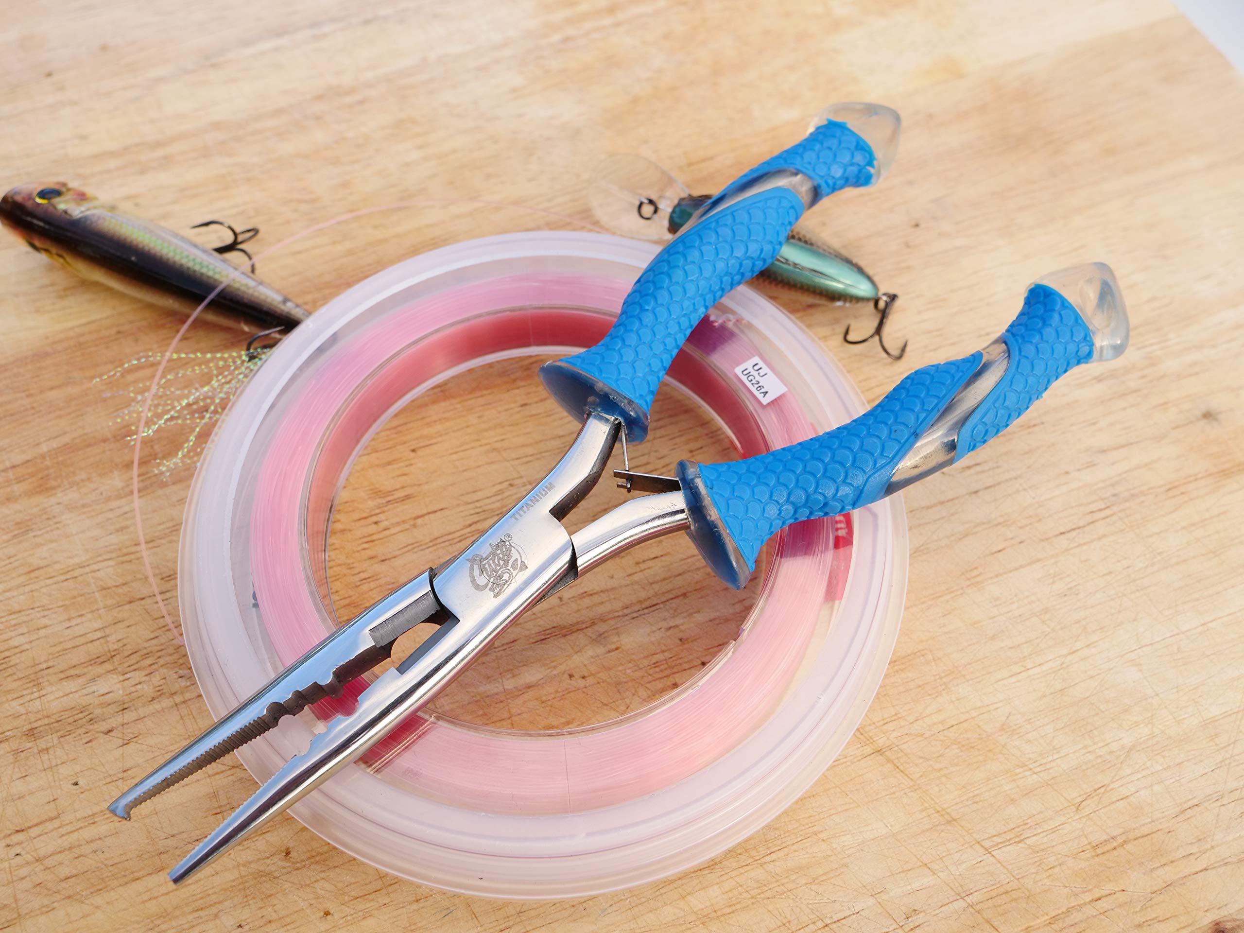 CUDA 8-inch titanium-bonded stainless steel pliers