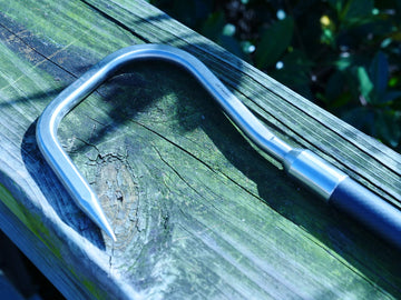 Cuda tip protector safeguards the gaff when not in use