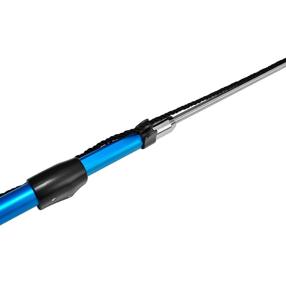 Cuda harpoon lanyard rope attachment enables safe retrieval and handling