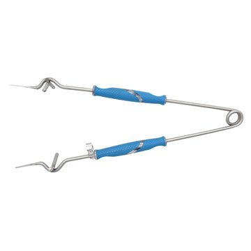 Cuda JAW Spreader side view emphasizes ergonomic grip for precise positioning.