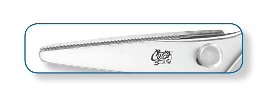 Ambidextrous non-slip grip on Cuda 8-inch marine shear