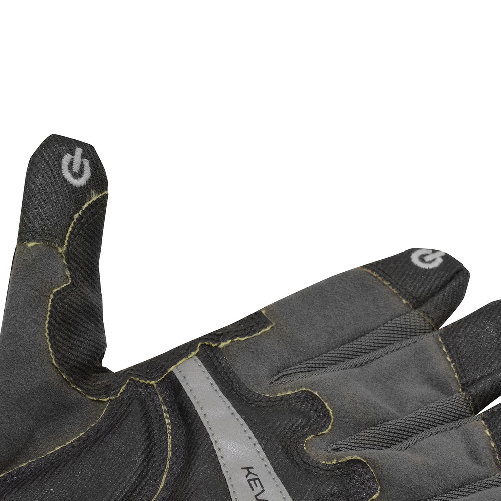 Cuda Offshore Gloves' fingertips work with touch screens for phone use.