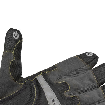Touchscreen-compatible index finger and thumb for device use