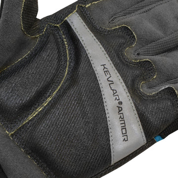 Water-repellent finish helps keep hands drier in spray and rain